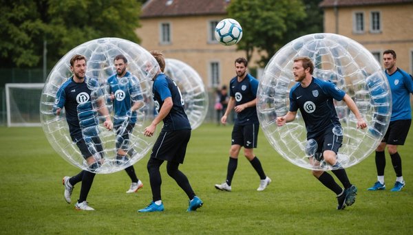 Amusez-vous lors d'un match de bubble foot à bordeaux !